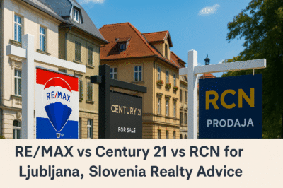 RE/MAX vs Century 21 vs RCN for Ljubljana, Slovenia Realty Advice